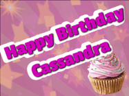 Happy Birthday Cassandra GIF