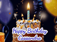 Happy Birthday Cassandra GIF
