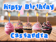 Happy Birthday Cassandra GIF