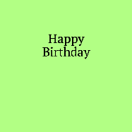Happy Birthday Cassandra GIF: Cute birthday gif animation with a smiling emoji rolling through and leaving behind a chocolate birthday cake.