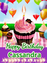 Happy Birthday Cassandra GIF