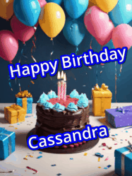 Happy Birthday Cassandra GIF