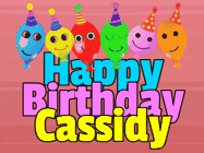 Happy Birthday Cassidy GIF