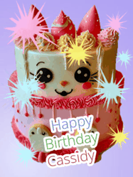 Happy Birthday Cassidy GIF