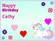 Happy Birthday Cathy GIF