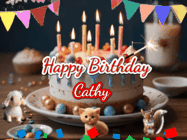 Happy Birthday Cathy GIF