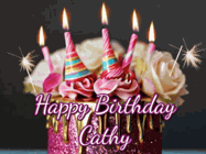 Happy Birthday Cathy GIF