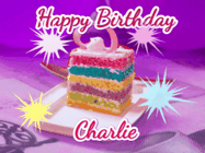 Happy Birthday Charlie GIF
