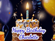Happy Birthday Charlotte GIF