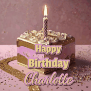 Happy Birthday Charlotte GIF