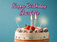 Happy Birthday Charlotte GIF