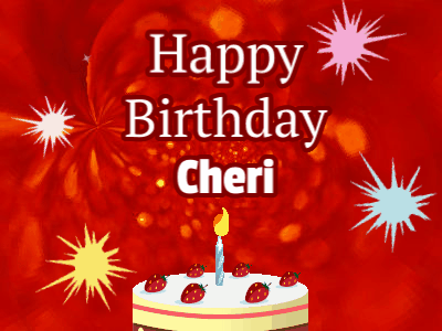 Happy Birthday Cheri GIF 14