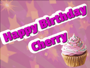 Happy Birthday Cherry GIF