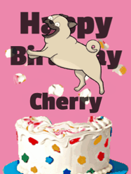 Happy Birthday Cherry GIF