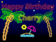 Happy Birthday Cherry GIF