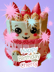Happy Birthday Cherry GIF