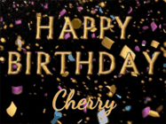 Happy Birthday Cherry GIF