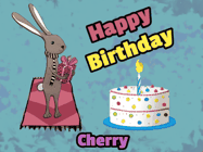 Happy Birthday Cherry GIF