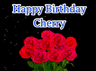 Happy Birthday Cherry GIF