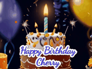 Happy Birthday Cherry GIF