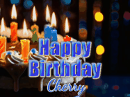 Happy Birthday Cherry GIF