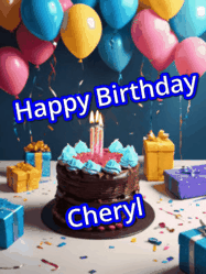 Happy Birthday Cheryl GIF