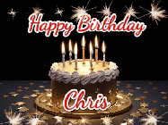 Happy Birthday Chris GIF