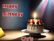 Happy Birthday Chris GIF