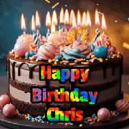 Happy Birthday Chris GIF