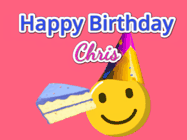 Happy Birthday Chris GIF