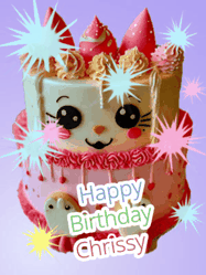 Happy Birthday Chrissy GIF