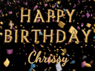 Happy Birthday Chrissy GIF