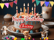 Happy Birthday Chrissy GIF