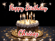Happy Birthday Chrissy GIF