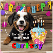 Happy Birthday Chrissy GIF