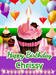 Happy Birthday Chrissy GIF