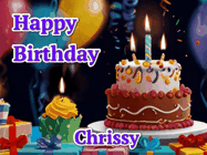 Happy Birthday Chrissy GIF