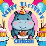 Happy Birthday Christian GIF