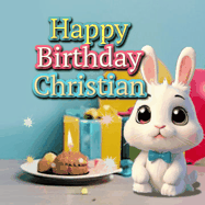 Happy Birthday Christian GIF