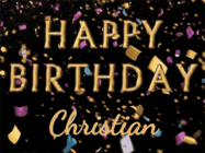 Happy Birthday Christian GIF