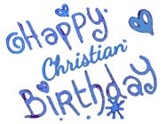 Happy Birthday Christian GIF