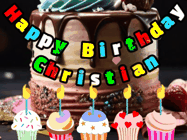 Happy Birthday Christian GIF