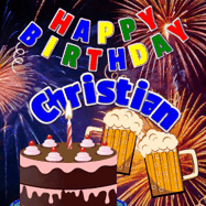 Happy Birthday Christian GIF