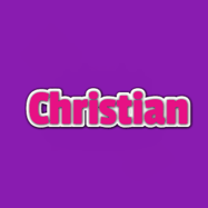 Happy Birthday Christian GIF