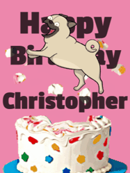 Happy Birthday Christopher GIF