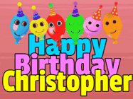 Happy Birthday Christopher GIF