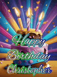 Happy Birthday Christopher GIF