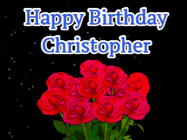 Happy Birthday Christopher GIFs