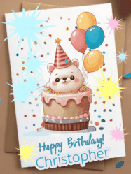 Happy Birthday Christopher GIF