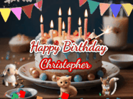 Happy Birthday Christopher GIF